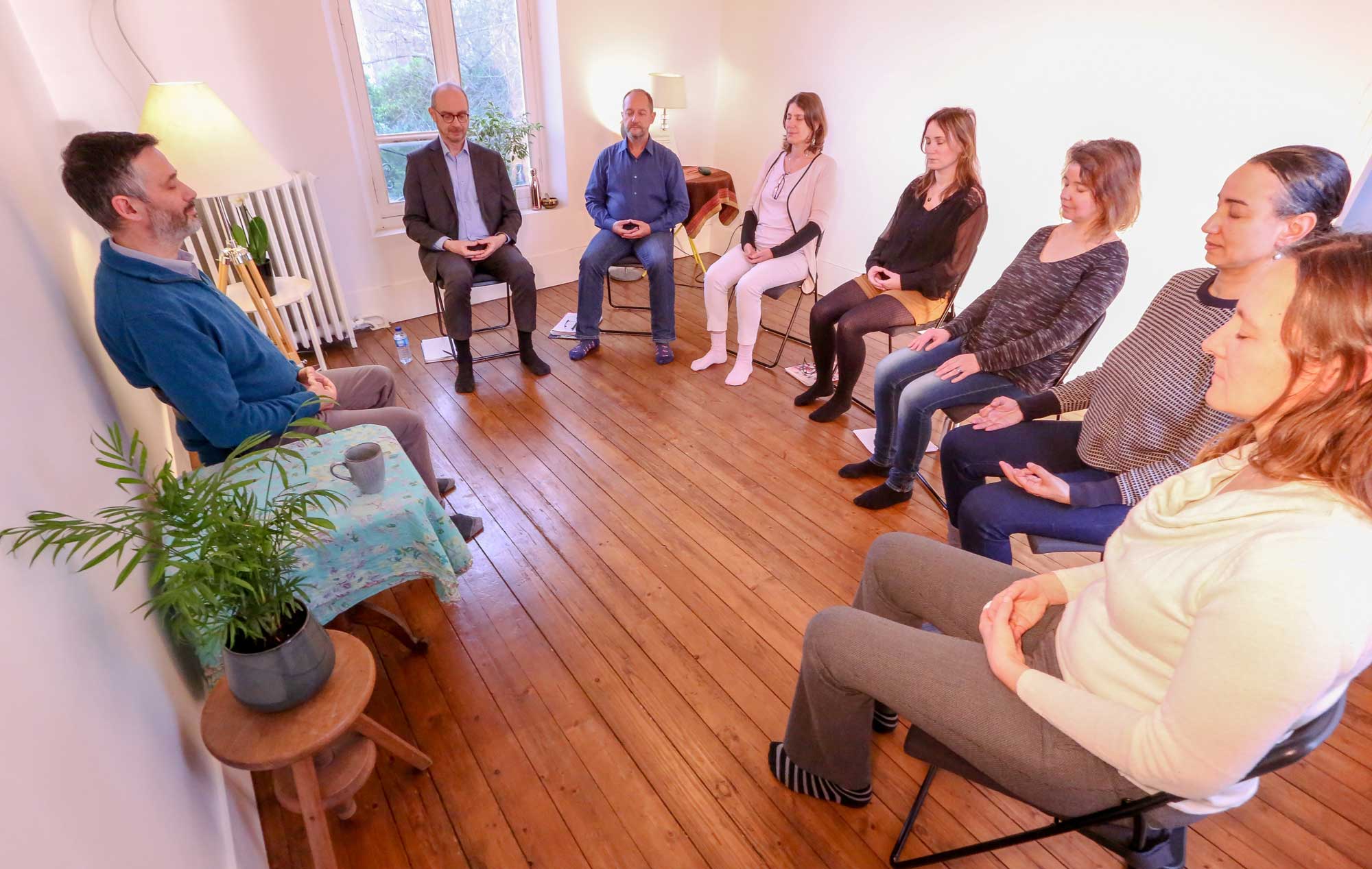 M&eacute;ditation en groupe